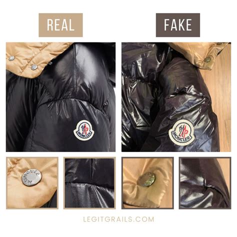 Moncler Jacket Real VS Fake .